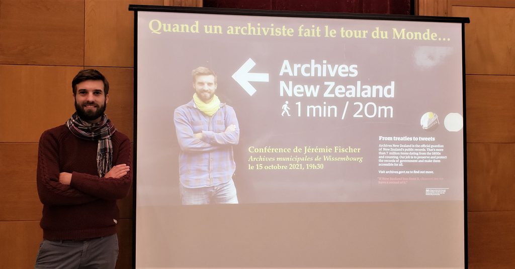 Conférence de Jérémie Fischer aux archives municipales de Wissembourg